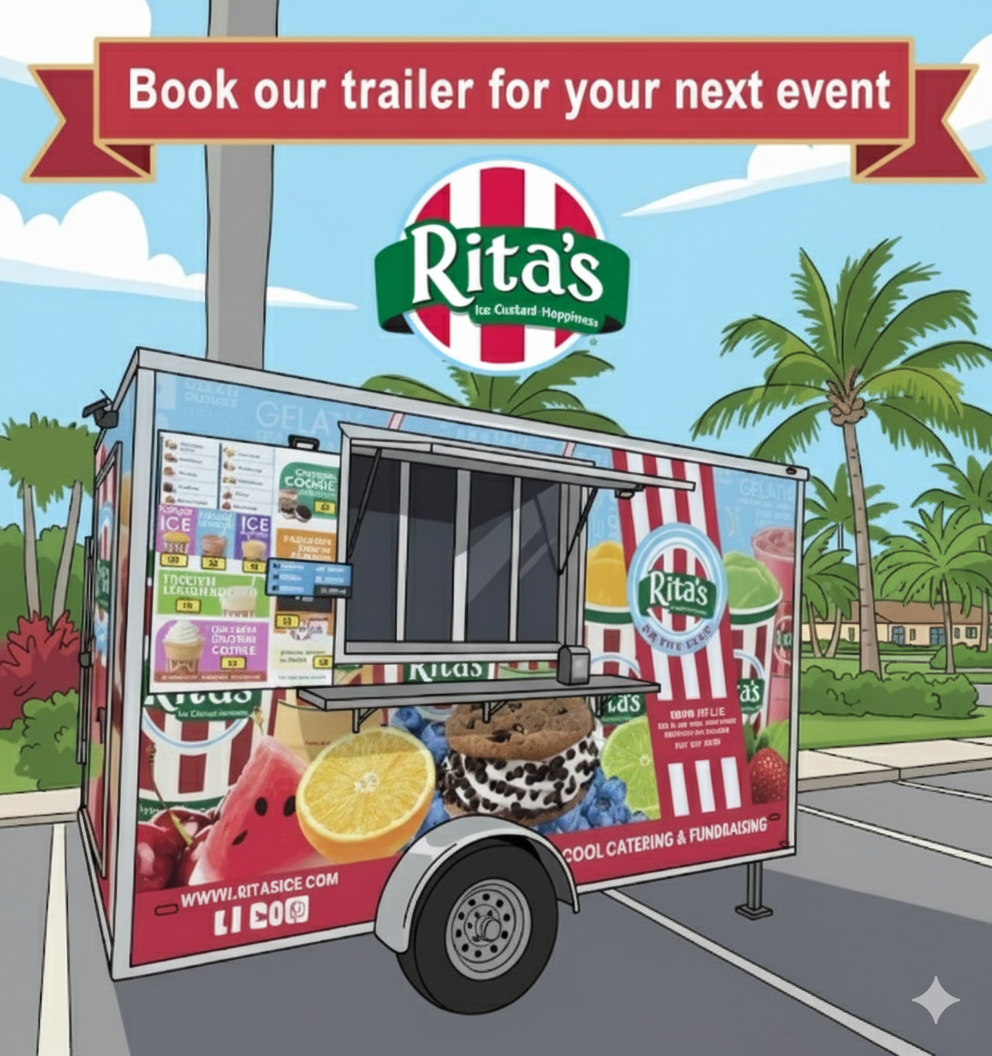 Rita's Italian Ice Trailer