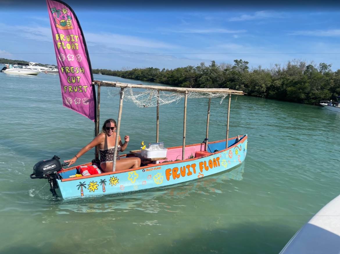 Fruit Float Boat